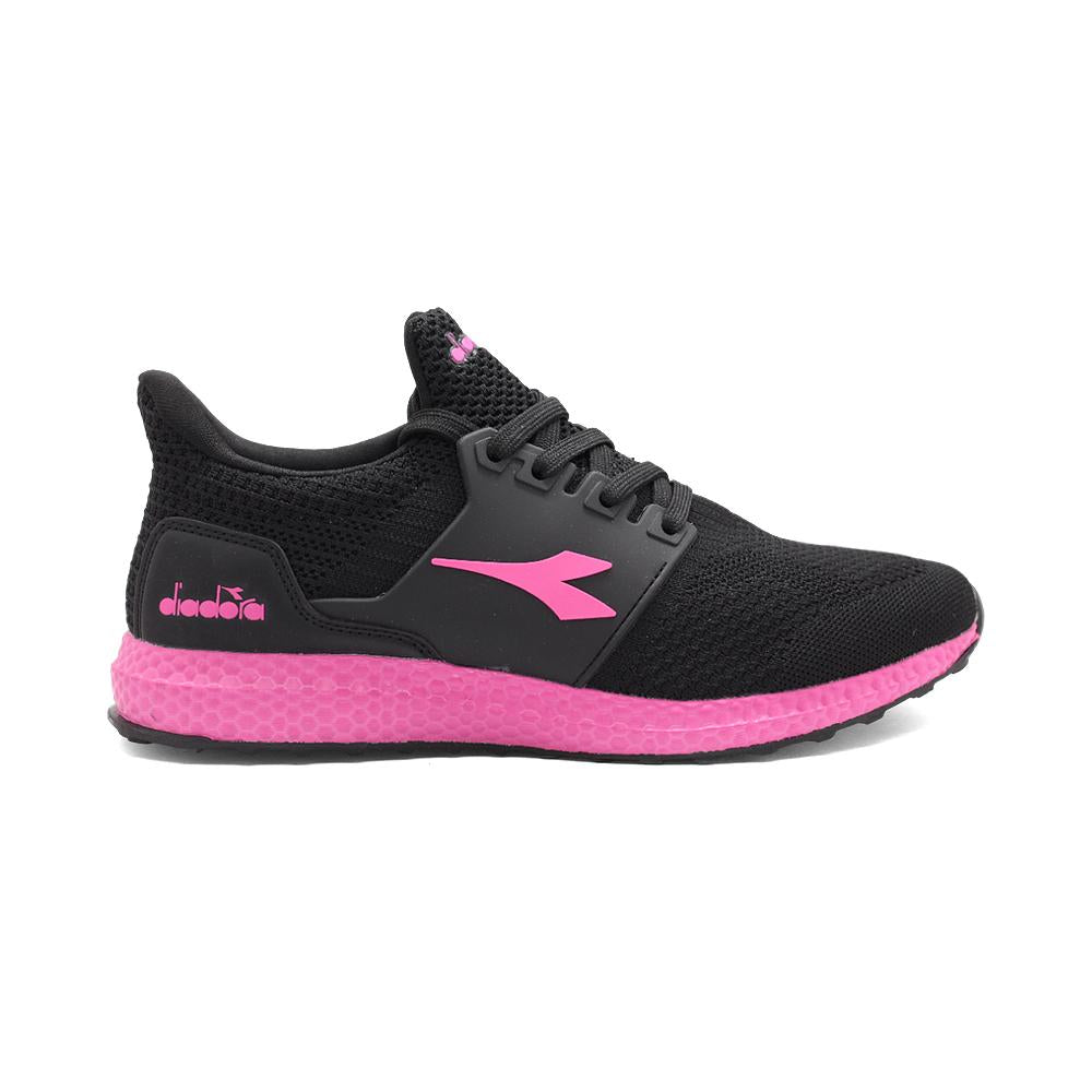 Diadora Running Femenino Untold-L Black/Fuchsia