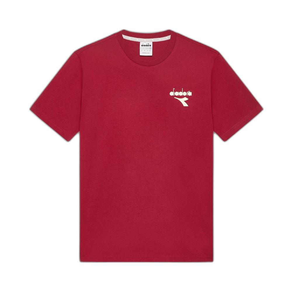 Diadora Remeras Masculino Moda T Shirt Ss Ess. Sports IV Red Granata