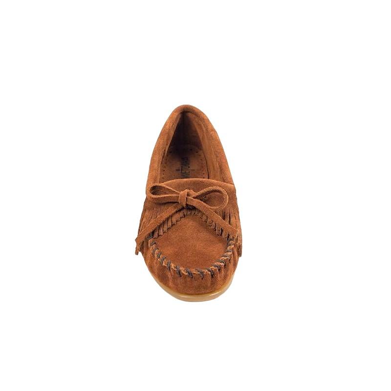 Minnetonka Femenino Kilty Brown