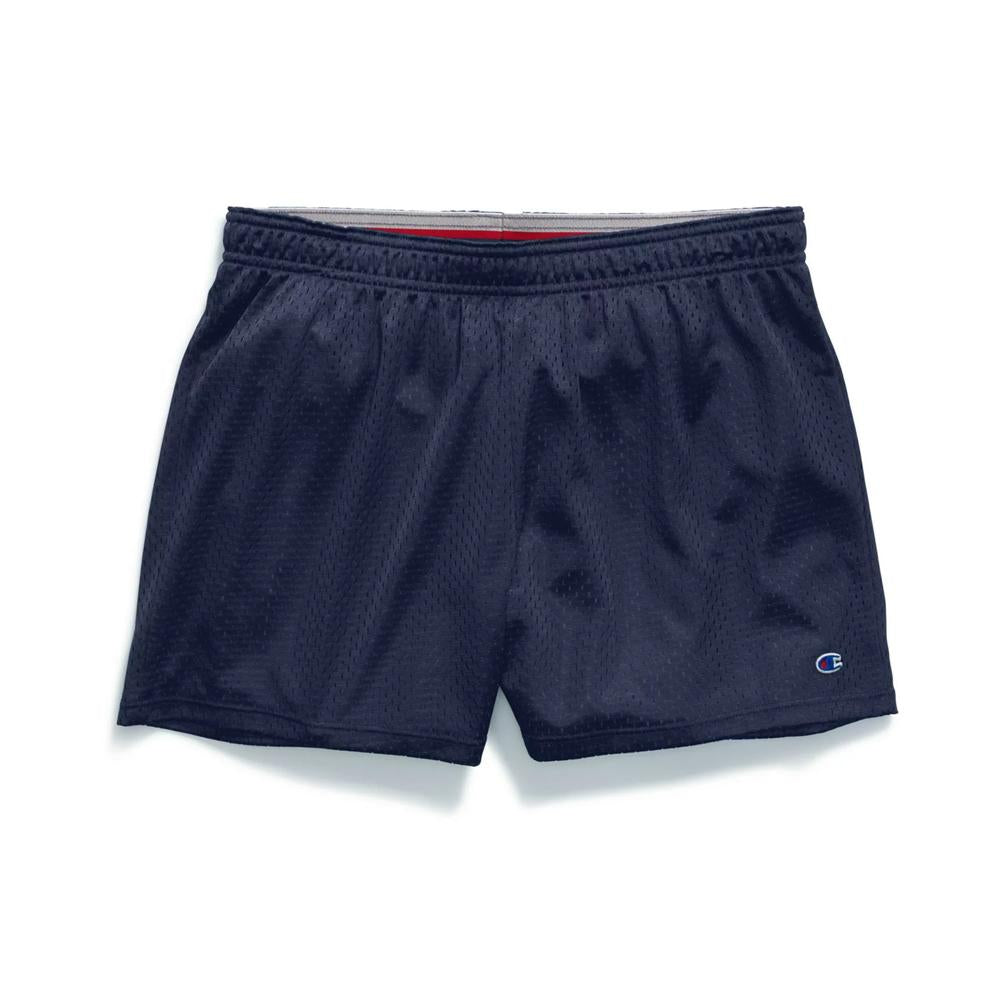 7791-Z0Q Champion Short Femenino Mesh Short Athletic Navy