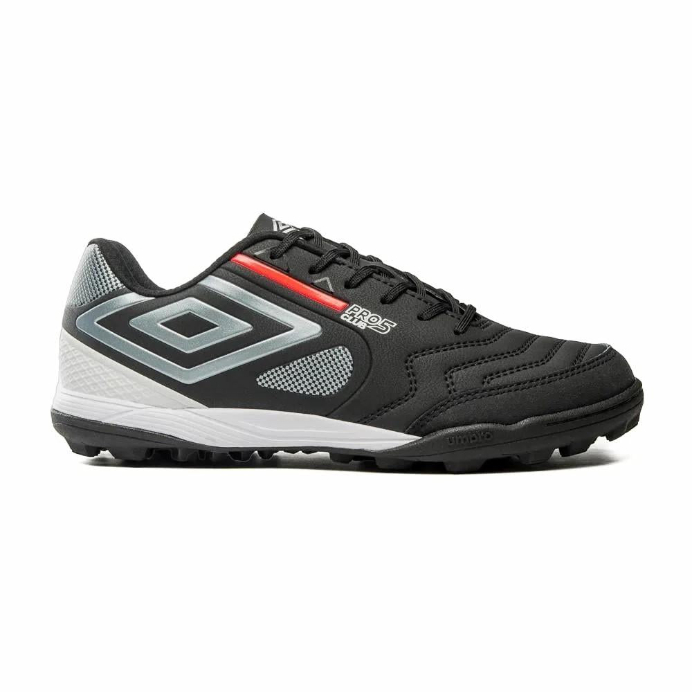 Umbro Masculino Futbol Society Pro 5 Bump Club Negro/Plata/Coral