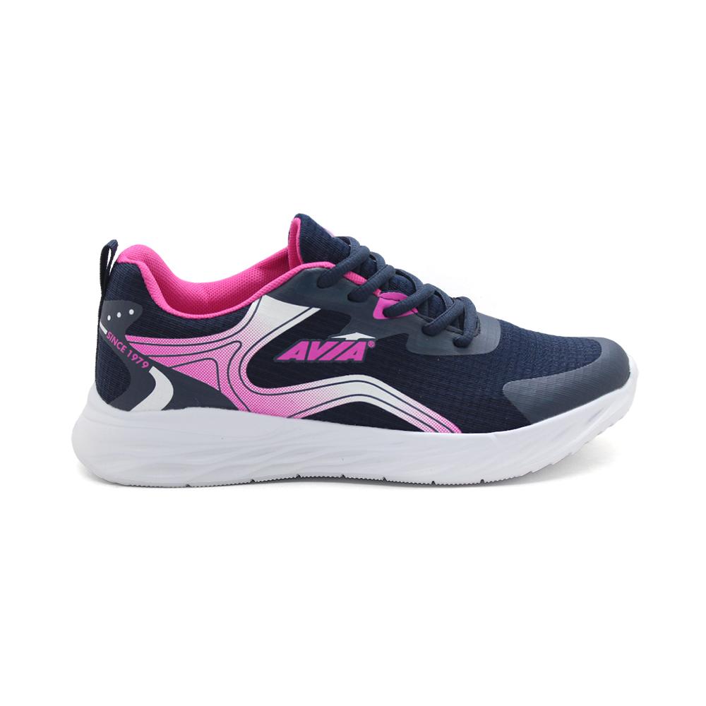 Avia Running Femenino Jimena Navy/Coral/White