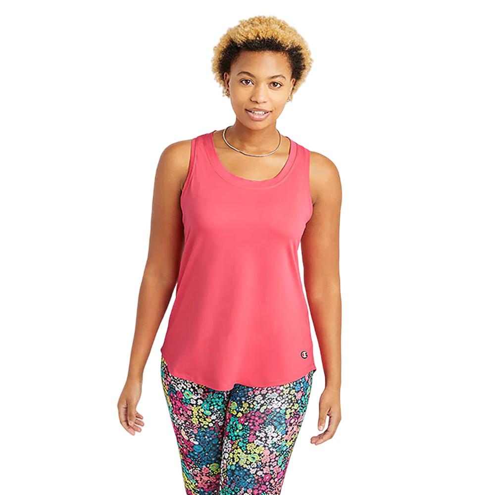 Champion Camisillas Femenino Soft Touch Eco Cut Out Tank Pinky Peach