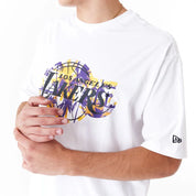 New Era Remeras NBA Los Angeles Lakers Palm Tree