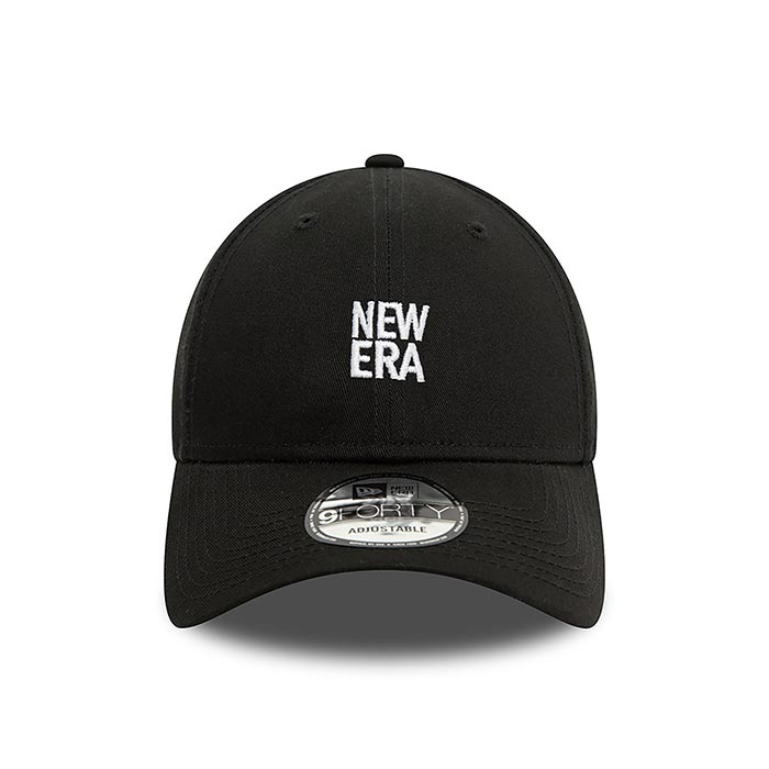 60503607 New Era Gorros 9 Forty New Era Wordmark Block Black/White