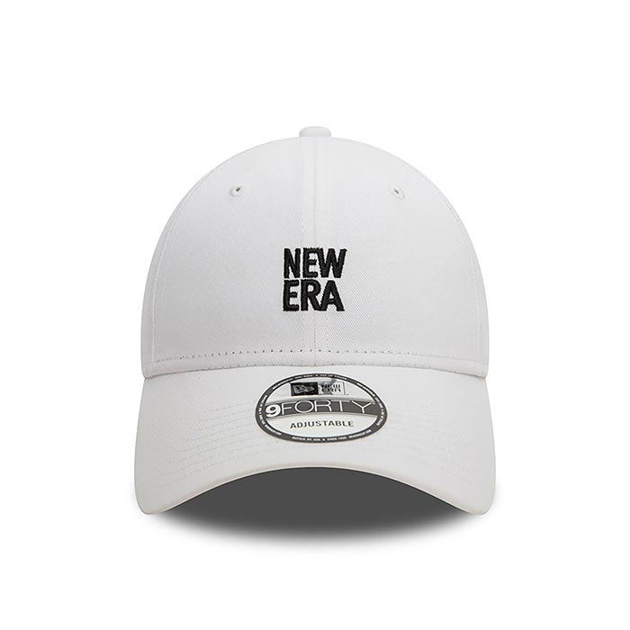 60503608 New Era Gorros 9 Forty New Era Wordmark Block White/Black