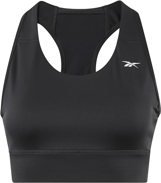 Top Femenino Reebok Running Essentials High-Impact Gris