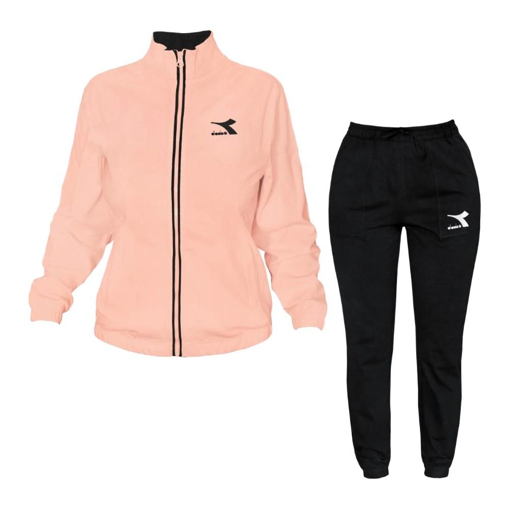 Diadora Conjunto Femenino Trackusuit Fz Core Pink Melody