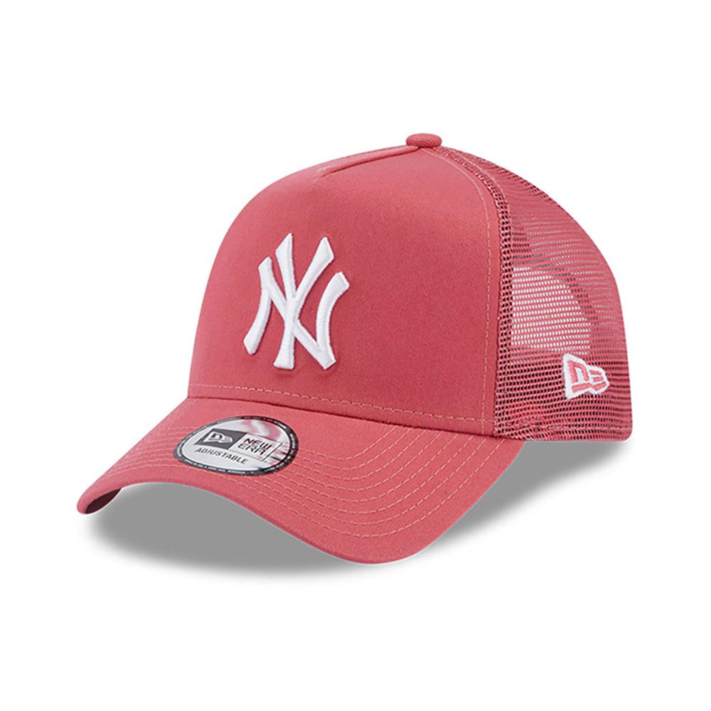 60364440 New Era Gorros  MLB 9Forty New York Yankees Dark Pink/White