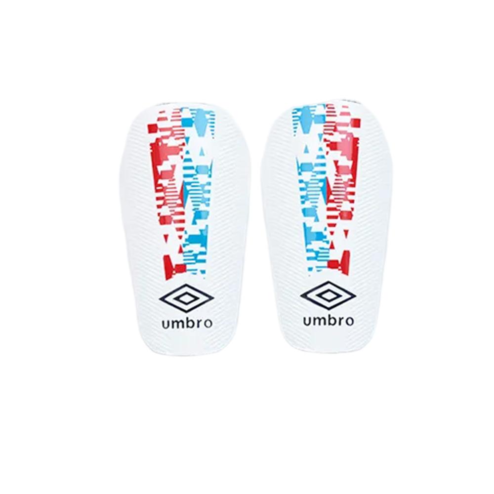 21391U-MCY Umbro Canilleras Unisex Futbol Shin Guard Formation Slip Nc White/Navy/Vermillion