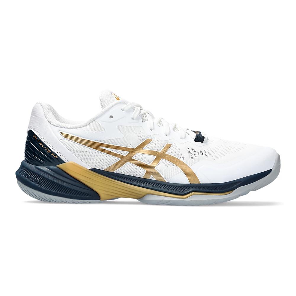 Asics Voley Masculino Sky Elite Ff 2 White/Pure Gold