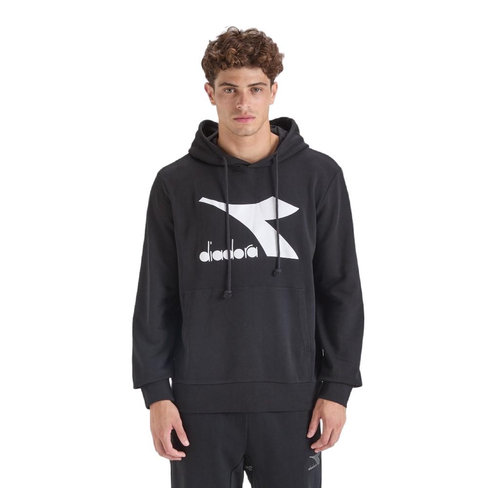 Diadora Hoddie Masculino Hoodie Chromia Black