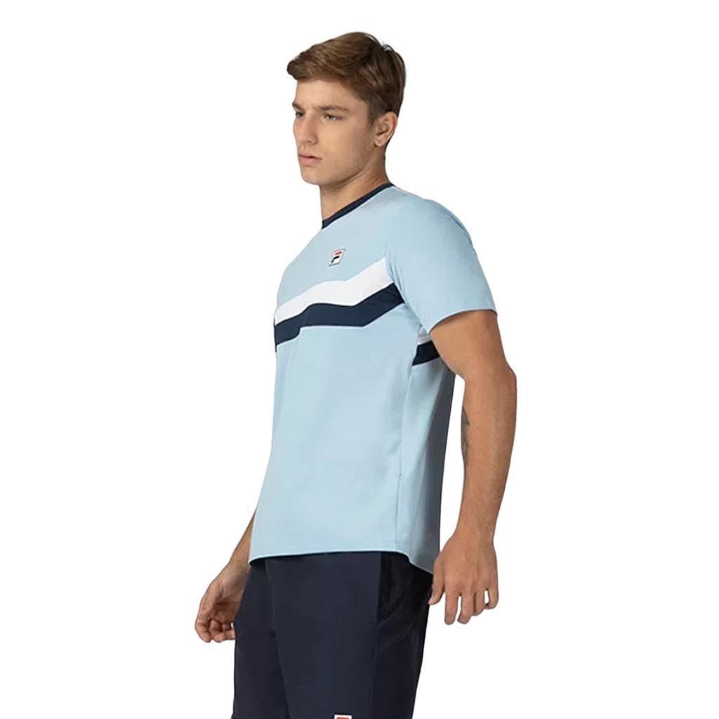 Fila Remera Masculino Australian Open Marino/Delave Claro Azul