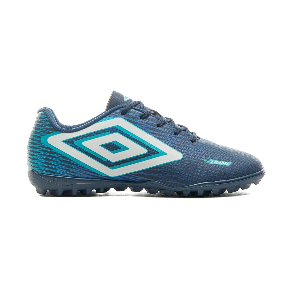 Umbro Masculino Futbol Society Frame Marinho/Branco/Scuba Blue/Laranja