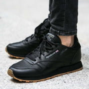 Champion Masculino Reebok Classic Leather Negro