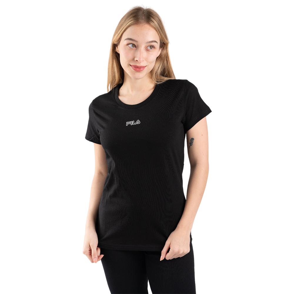 Fila Remeras Femenino Amina Ss Crew Neck Tee Black