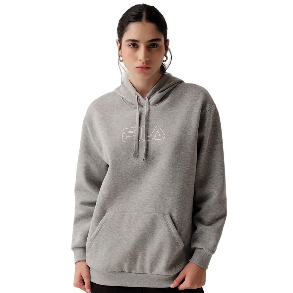 Fila Canguros Femenino Moda Letter Winter Outline Melange