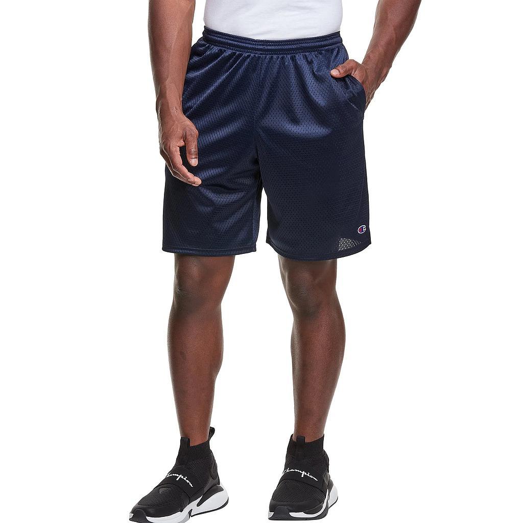 81622407Q88-031 Champion Short Masculino 9-Inch Classic Mesh Short Navy