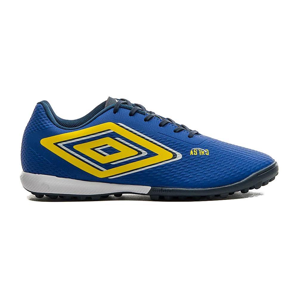 Umbro Futbol Society Masculino Astro Club Azul/Marino/Amarillo