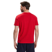 Diadora T-Shirt Masculino T-Shirt Ss Logo Carmine Red