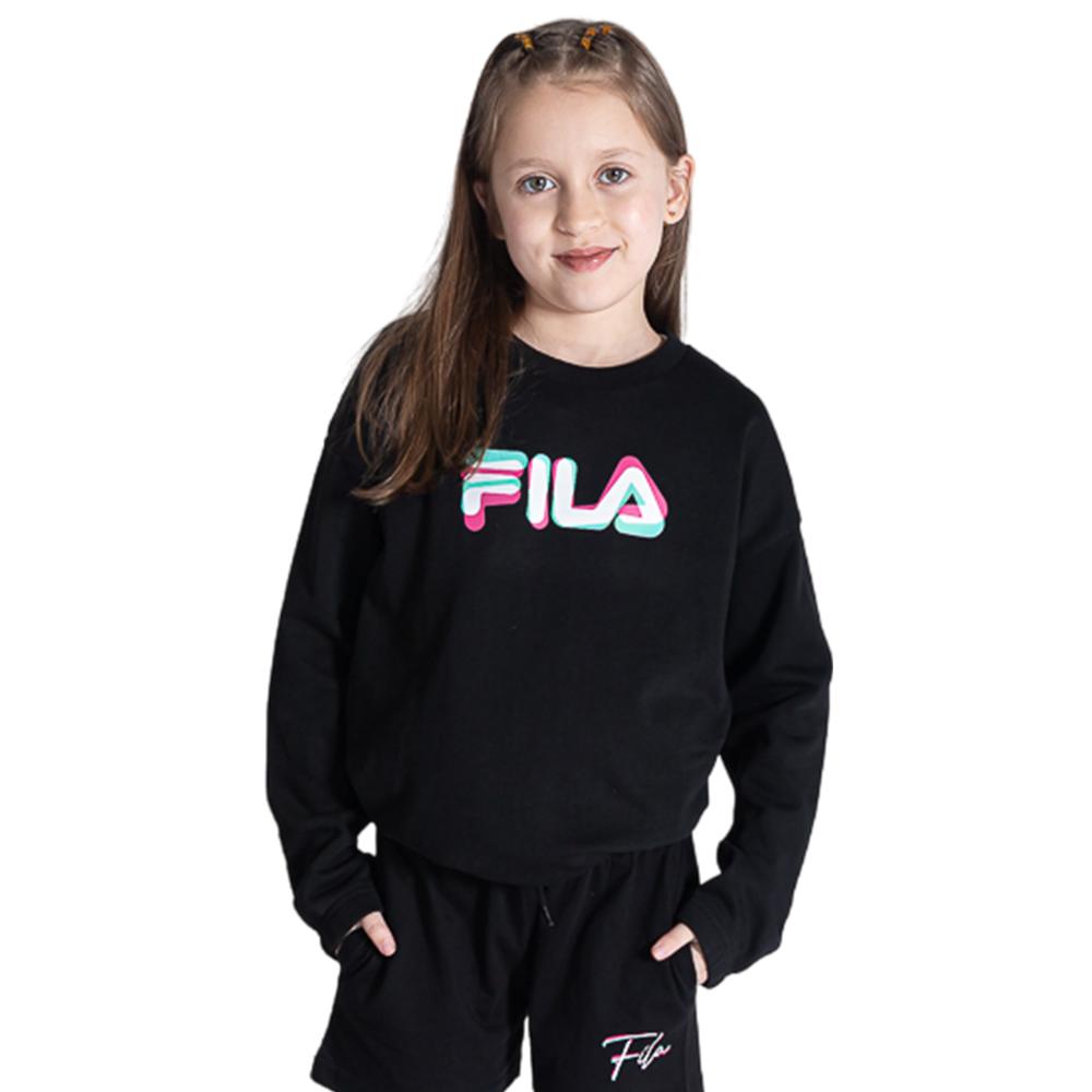 Fila Sueter Niños Etna Crew Sweater Black