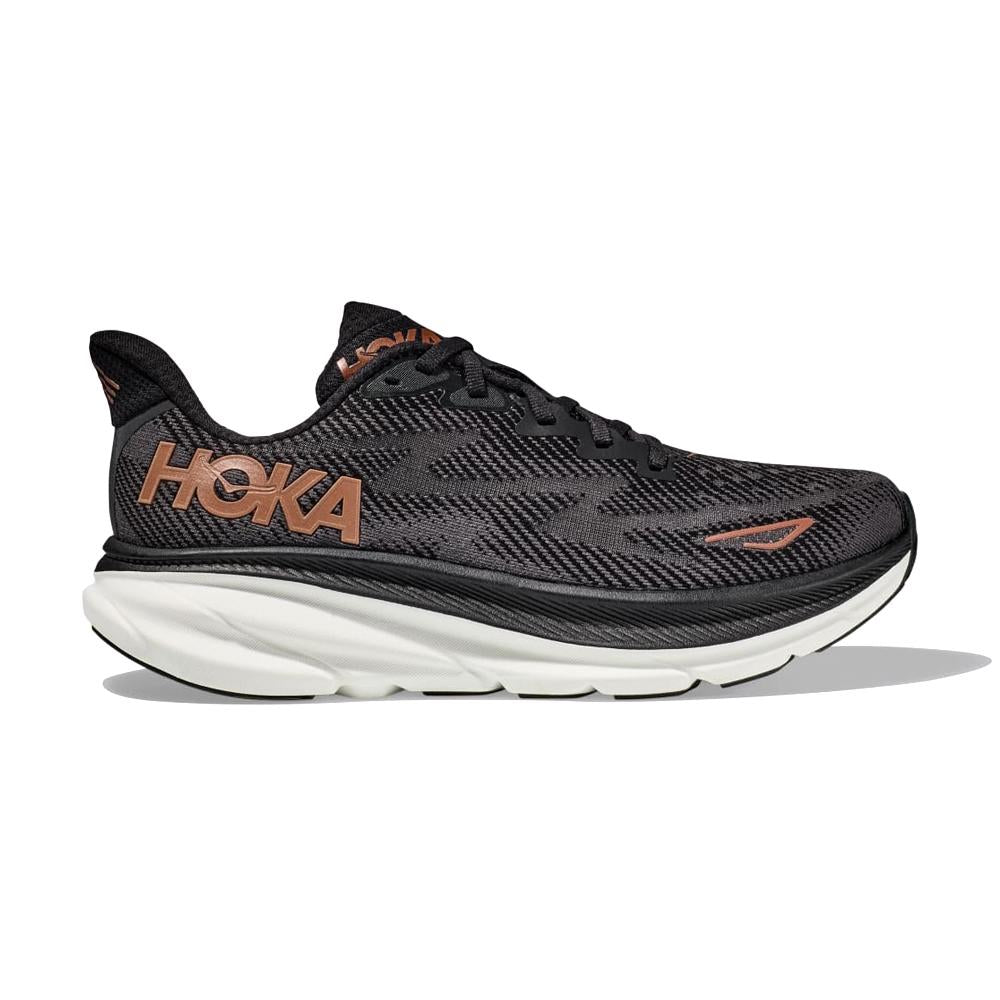 Hoka Running Femenino Clifton 9 Black/Copper