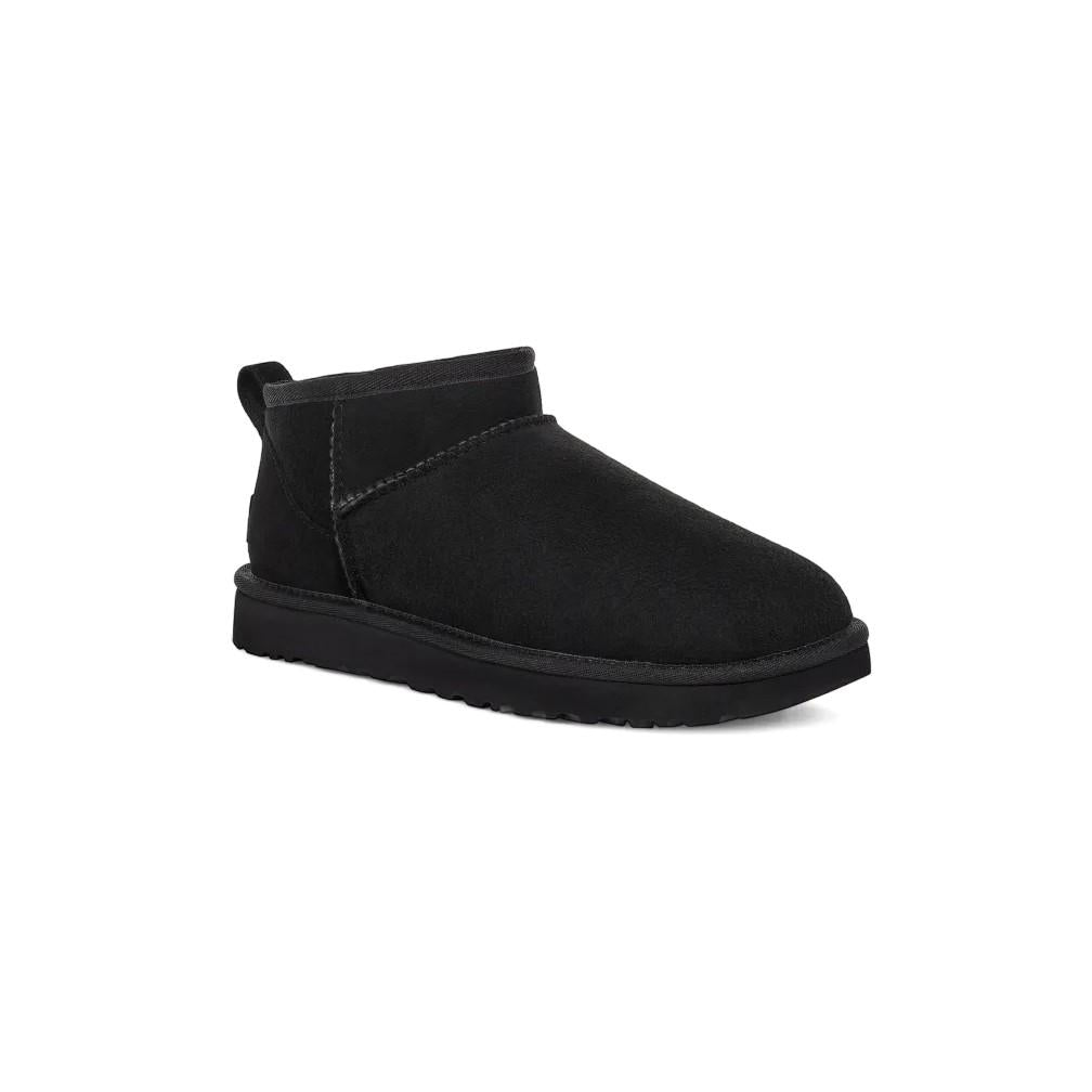 UGG Botas Femenino Moda Classic Ultra Mini Black