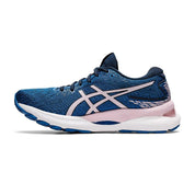 Asics Running Femenino Gel-Nimbus 24 French Blue/Barely Rose