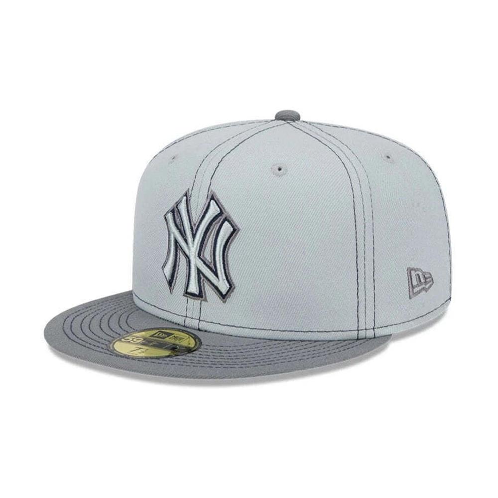 MAZ-New Era Gorros MLB 59Fifty New York Yankees Grey/Dark Grey