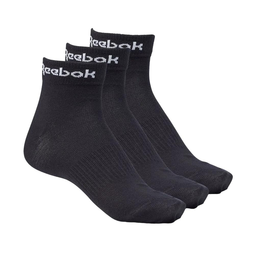 Reebok Medias Unisex Act Core Ankle Sock 3P Black