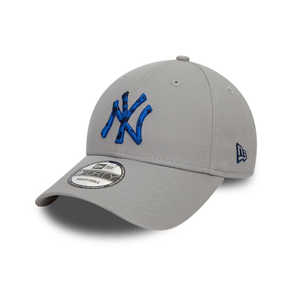 60364421 New Era Gorros MLB 9Forty New York Yankees Grey/Navy