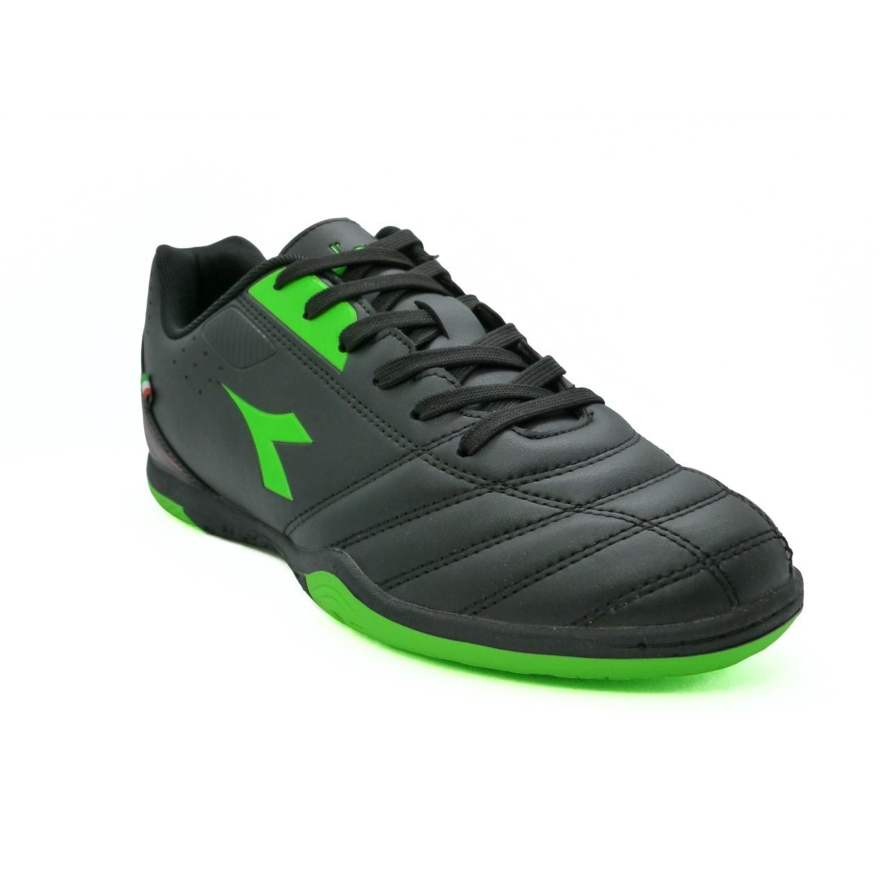 Diadora Masculino Futbol Indoor Trieste Black/Green