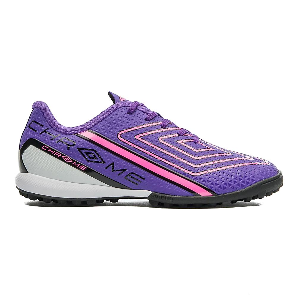 Umbro Society Masculino Futbol Chrome Electric Purple/White/Pink Glo