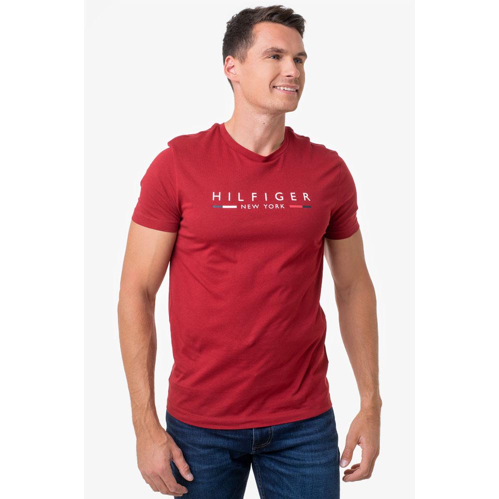 Tommy Hilfiger Remera Masculino IM HILFIGER NEW YORK TEE REGATTA RED