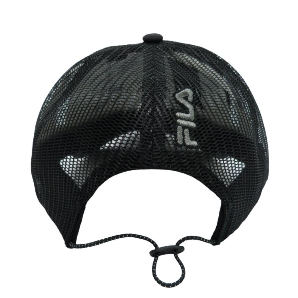 Fila Running Gorro Unisex Trucker Performance Negro/Plata Reflectante