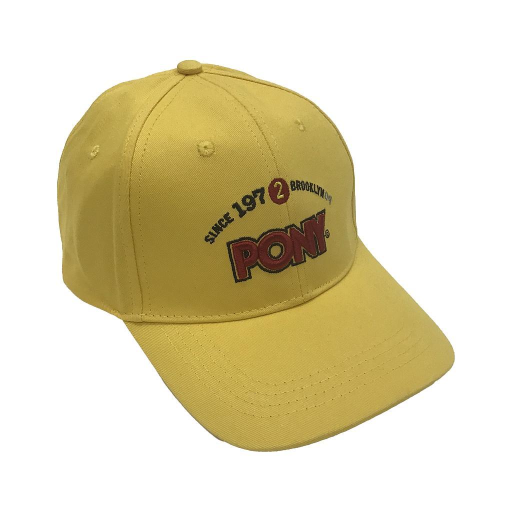 Pony Unisex Gorros 20440D Yellow/Red