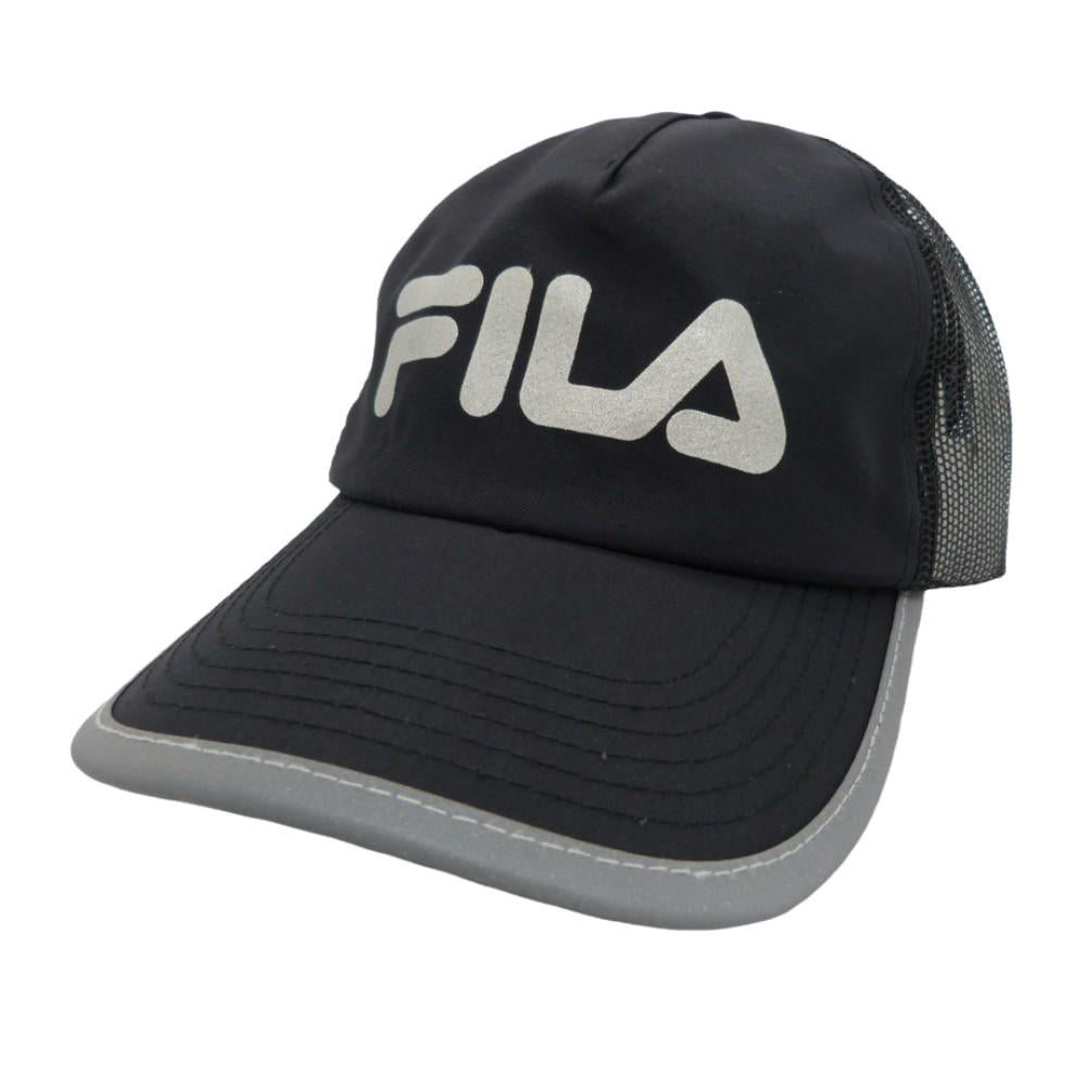 Fila Running Gorro Unisex Trucker Performance Negro/Plata Reflectante