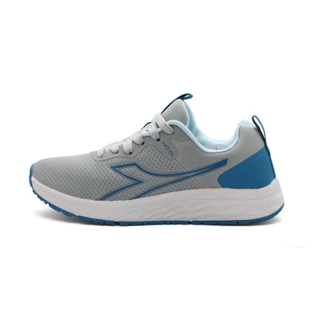 Diadora Running Femenino Nova Grey/Dk Turquoise