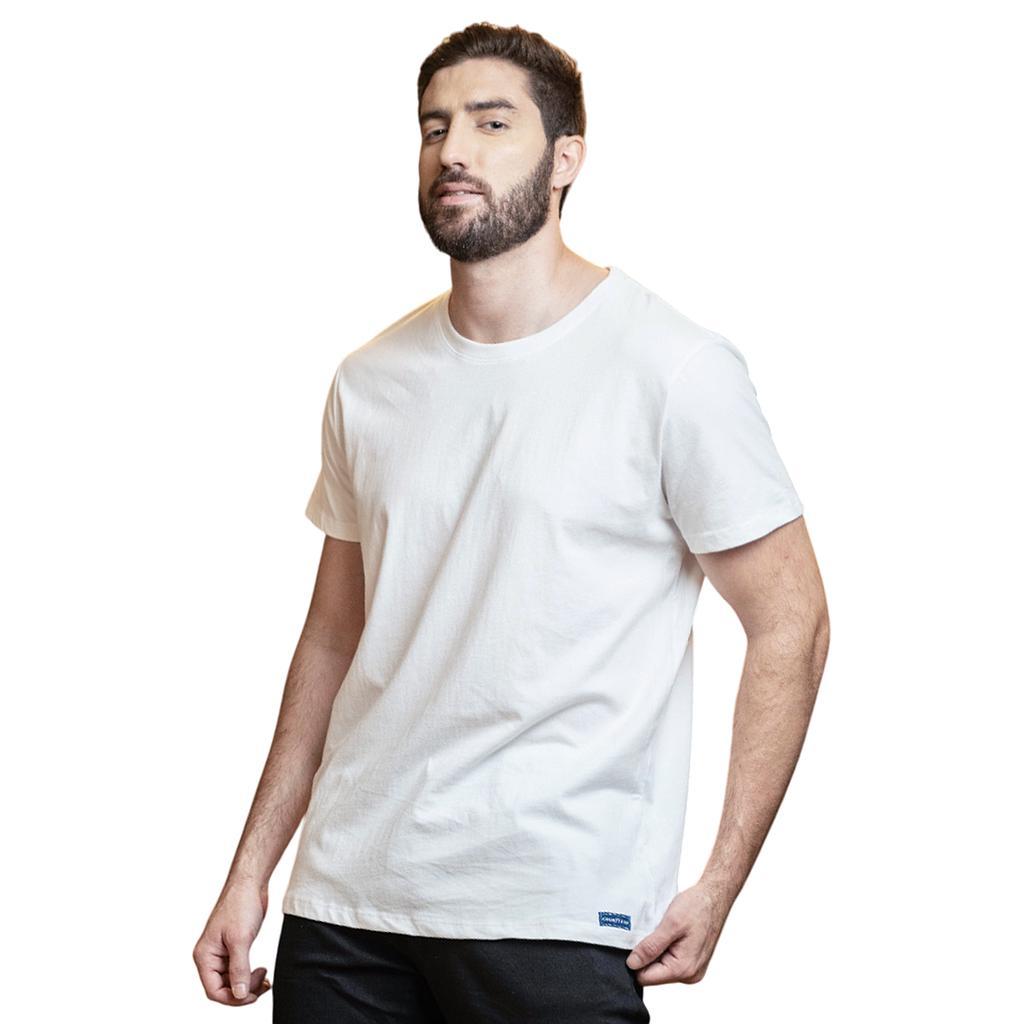 Goodyear Remeras Masculino Moda T Shirt White