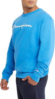 Sweater Masculino Champion Powerblend Turquesa