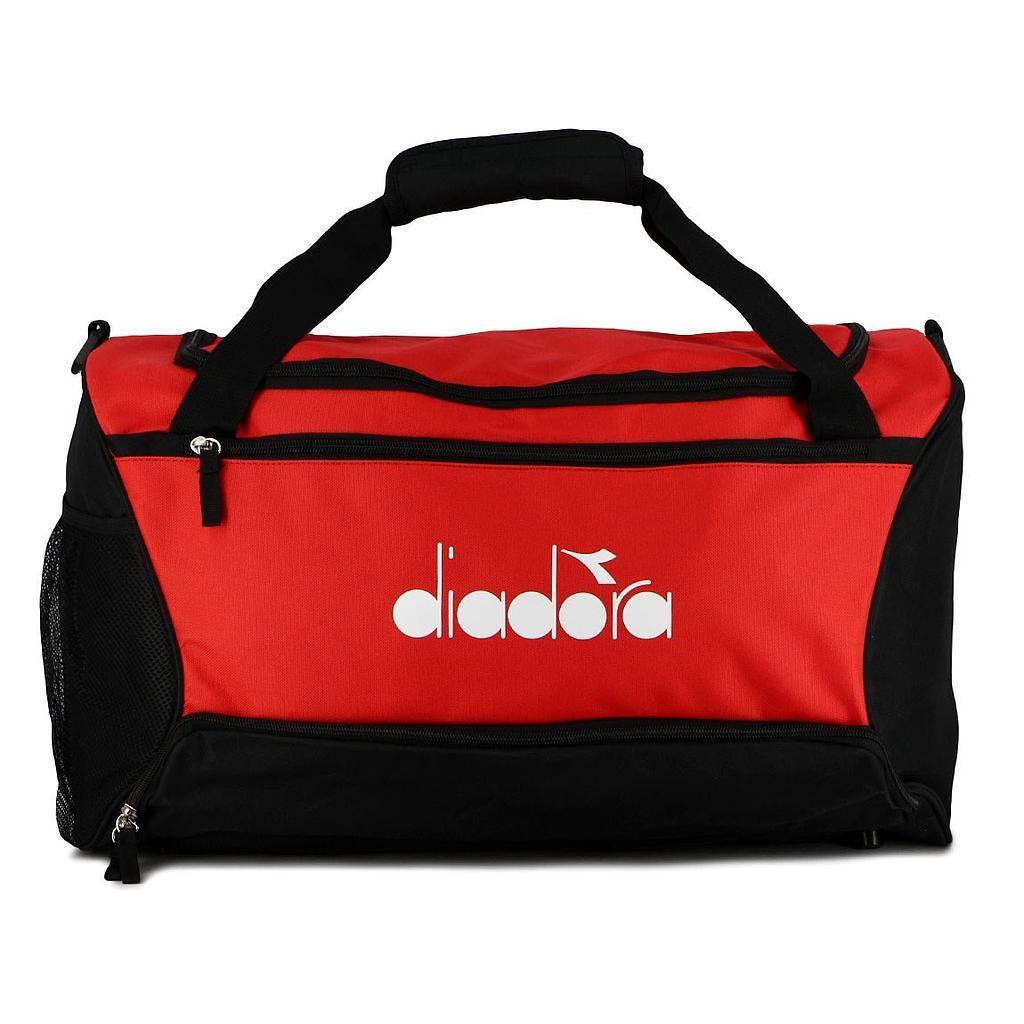 W-LYX19687A-Red/Black Diadora Bolsos SportStyle Travel Bag Red/Black