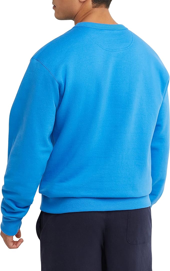 Sweater Masculino Champion Powerblend Turquesa