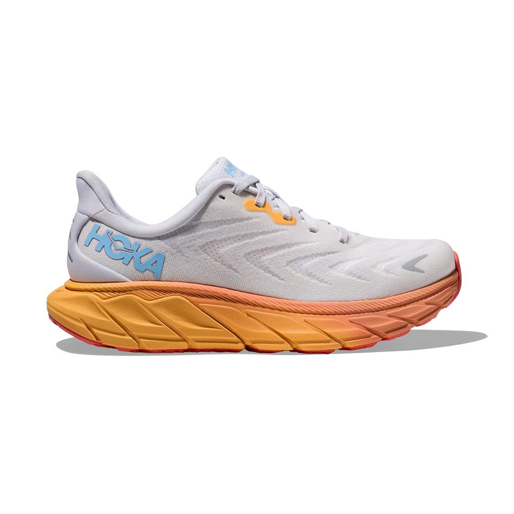 Hoka Running Femenino Arahi 6 Wide Nimbus Cloud/Blanc De Blanc