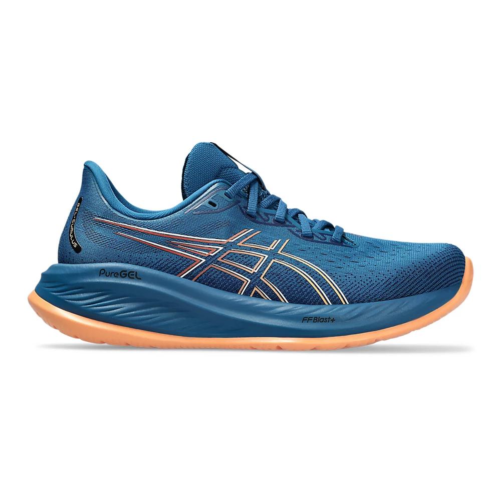 Asics Deportivos Masculino Running Gel Cumulus 26 Rich Navy/Faded Orange