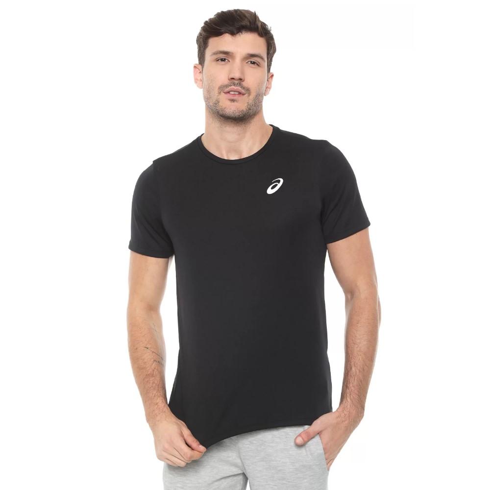 Asics Running Masculino Core Running Pes Ss Tee Black