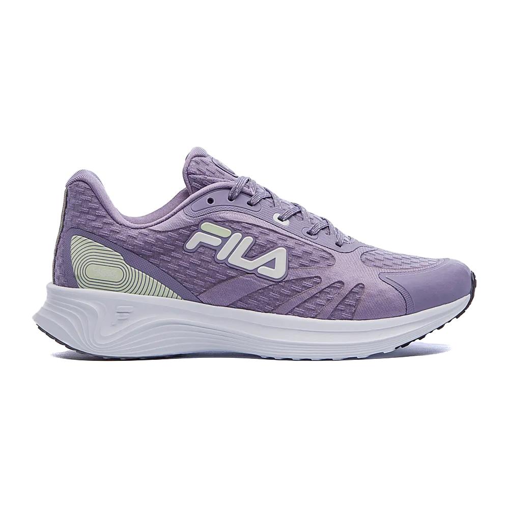 Fila Deportivos Femenino Running Racer Gripper Roxo/Verde Lima/Blanco