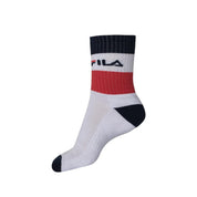 Fila Moda Medias Unisex DNA Blanco/Marino/Rojo