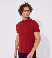 Remera Masculino Tommy Hilfiger 1985 Regular Polo Rojo