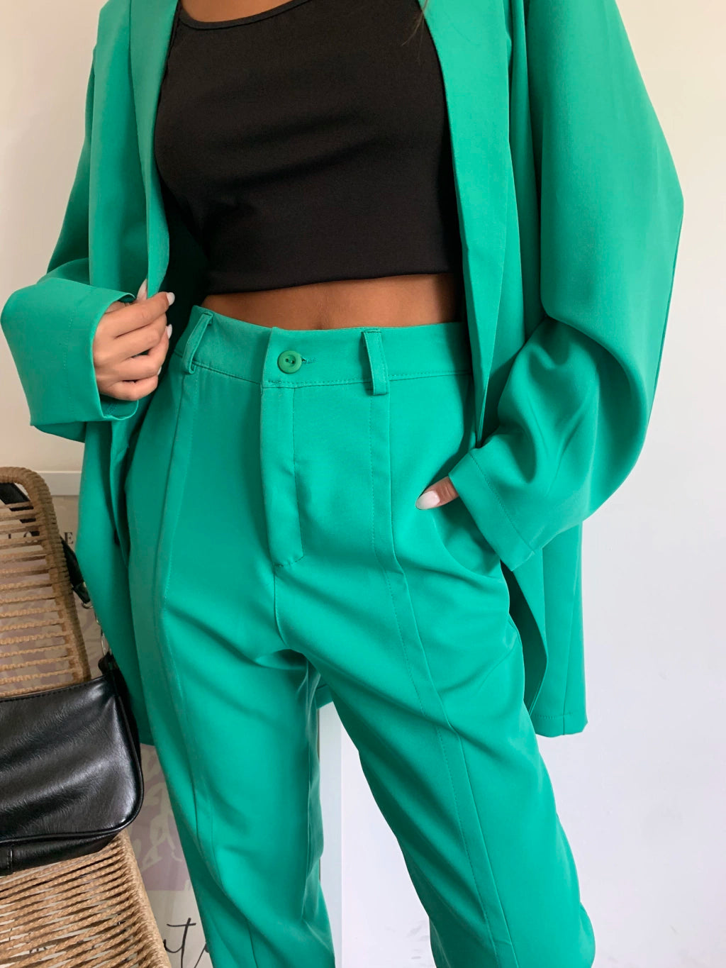 Pantalón Femenino  Rotressa Scuba Verde