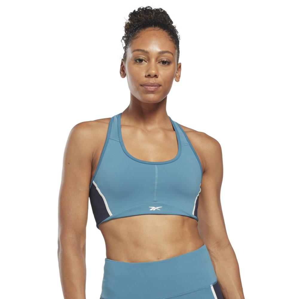 Reebok Femenino Lux Racer Bra - Cb Steely Blue S23-R